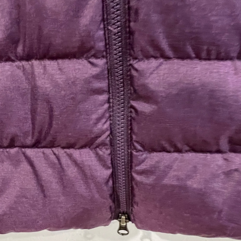 Eddie Bauer EB650 Down Filled Purple
Hooded Long Packable Puffer Coat  M - Picture 5 of 13